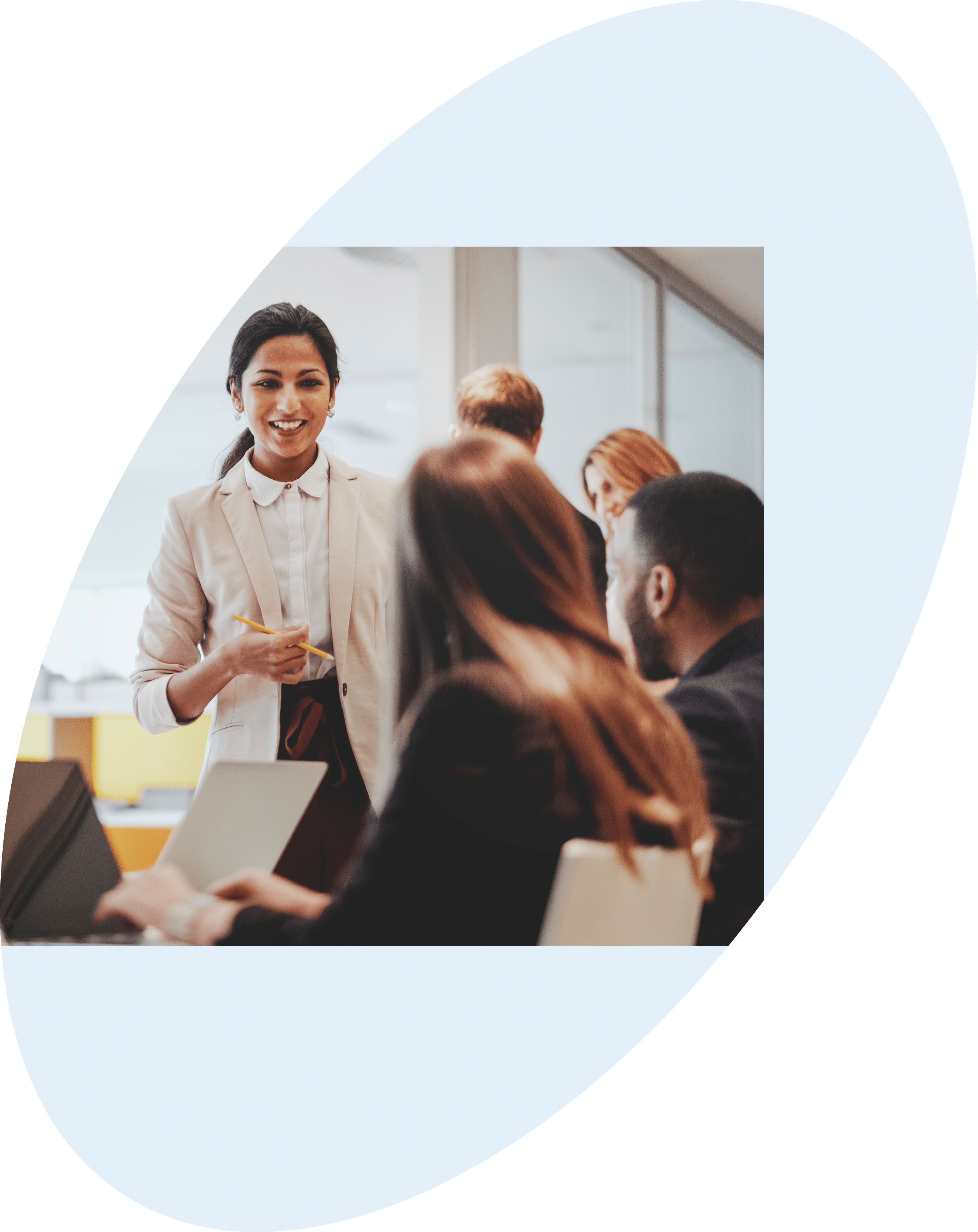 Business people working in the office 